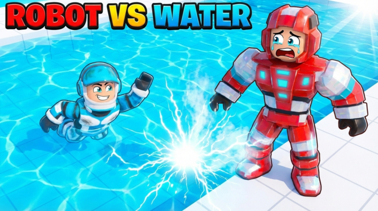 Human And Robot [2 Player Obby] screenshot