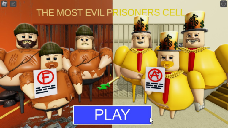 POOR FAMILY VS RICH FAMILY PRISON RUN! (Obby) screenshot