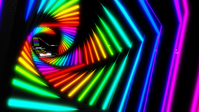 Easy Neon Obby for VIP screenshot