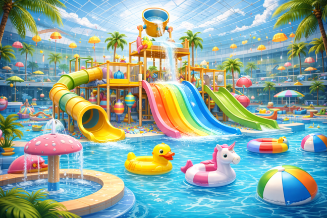 Fun Rainbow Waterpark And Kids Indoor Playground screenshot