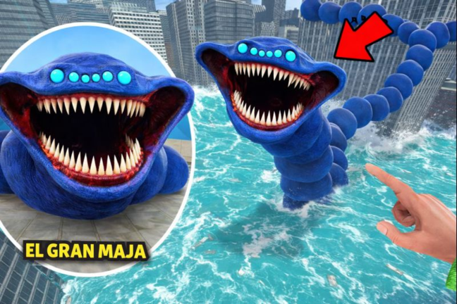 RUN FROM EL GRAN MAJA WORM! (OBBY) screenshot