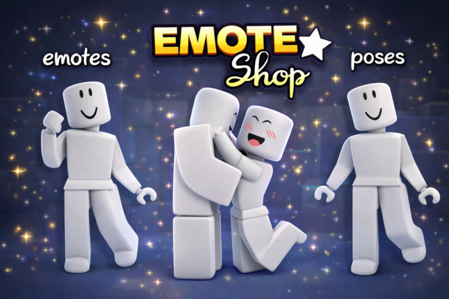 Emote Catalog 🛍️ Dances, Poses, Matching! screenshot