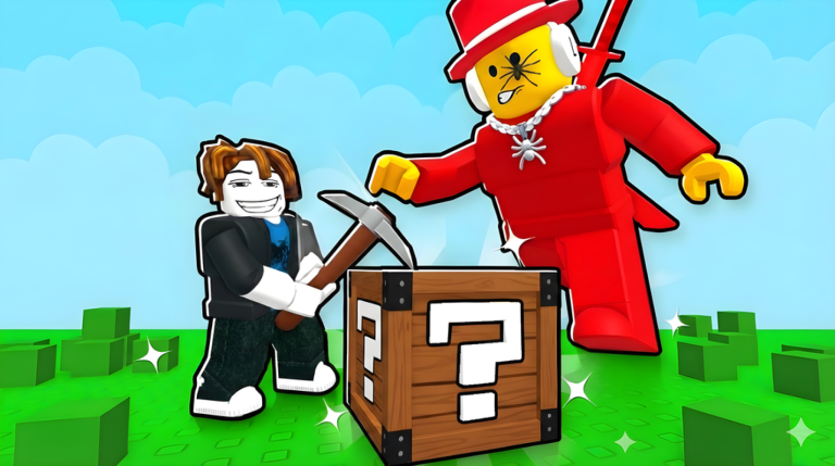 [⏰] Break a Lucky Block and Escape Sammy! screenshot