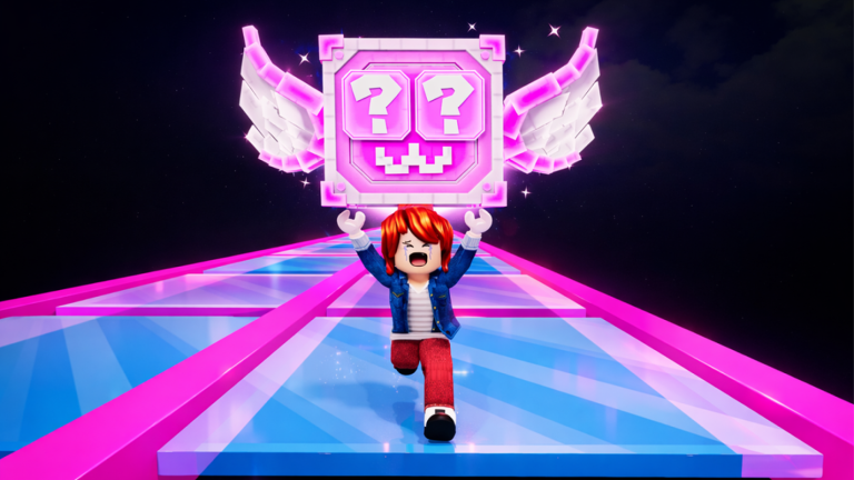 [💗] Glass Bridge For Lucky Blocks! screenshot