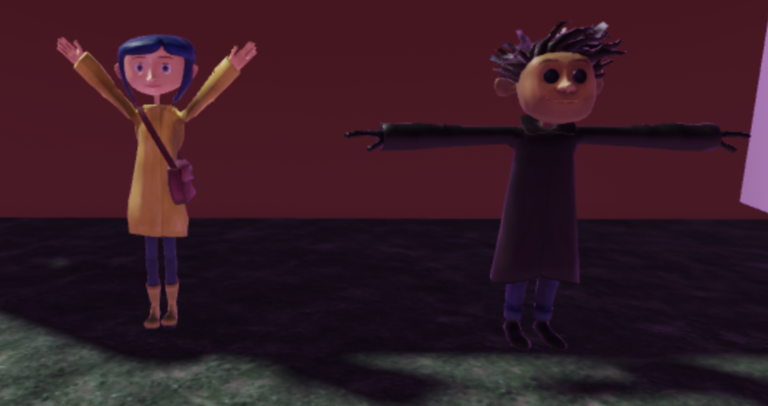 Coraline World Of Buttons⚉ 🗝RELEASE!!! 🪡 🐈‍⬛ screenshot