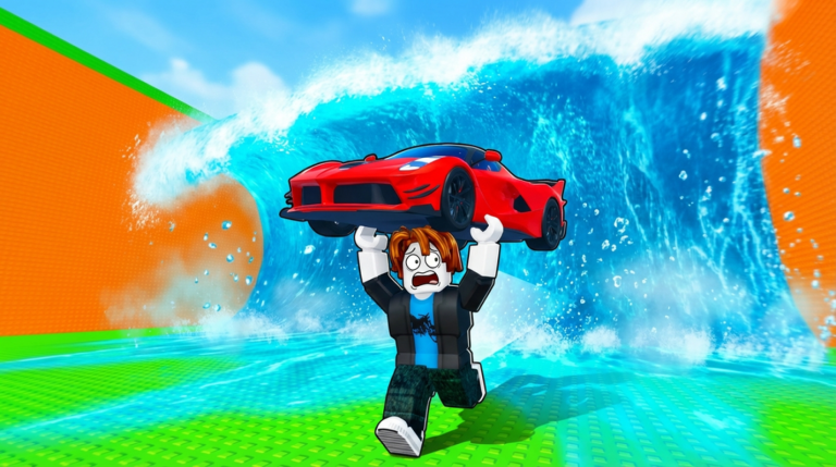 🌊Escape Tsunami For Supercars🏎️ screenshot