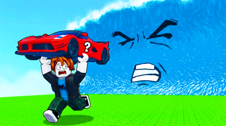 🌊Escape Tsunami For Supercars🏎️ screenshot