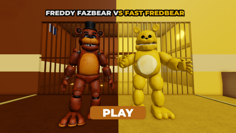 FREDDY VS FAST FREDBEAR PRISON RUN! (Obby) screenshot