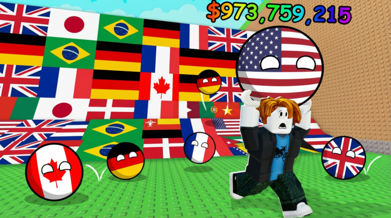 Escape the Tsunami For CountryBalls! 🌍 screenshot
