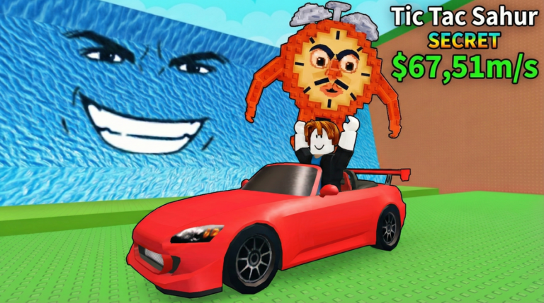 Escape Tsunami on Car for Brainrots 🌊 screenshot