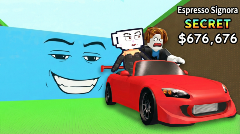 Escape Tsunami on Car for Brainrots 🌊 screenshot