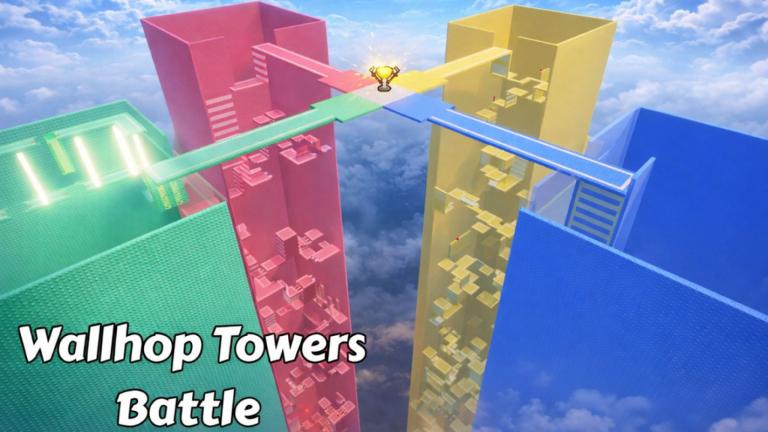 Wallhop Towers Battle screenshot