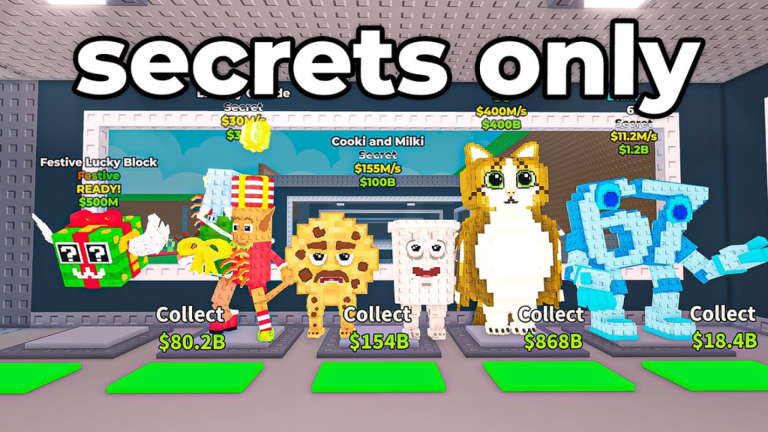 [🌈] A Secret Lucky Blocks X999 LUCK screenshot