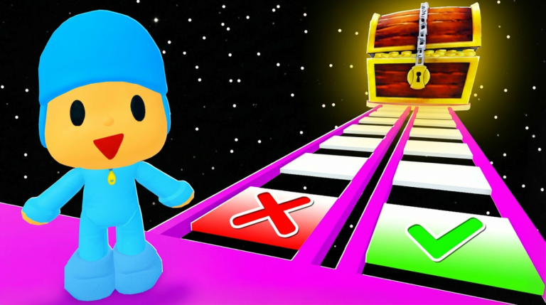 Pocoyo Glass Bridge screenshot