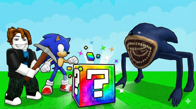 Break Lucky Block for Sonic Shonic screenshot