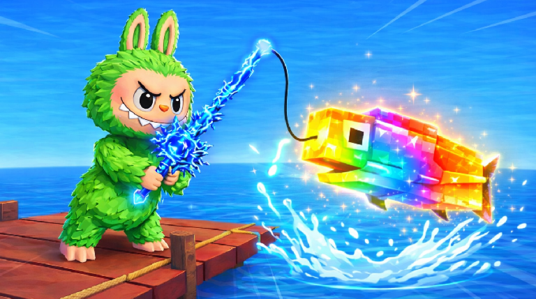 Go Fishing With Bubus🐻 screenshot