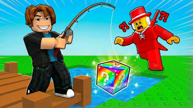 My Fishing Lucky Blocks screenshot