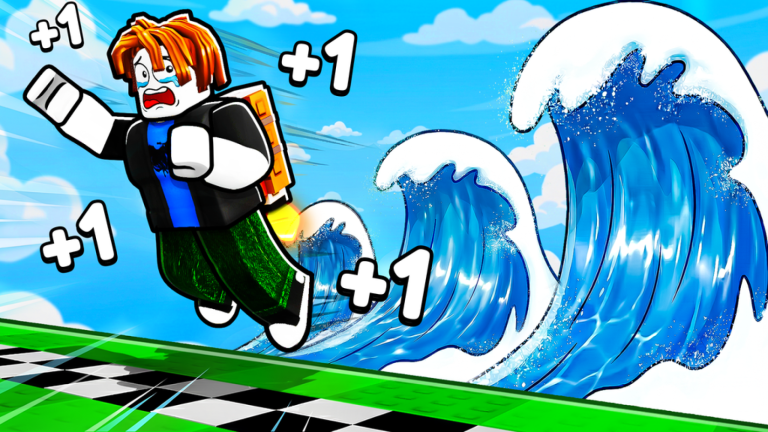 +1 Speed Jetpack Tsunami Escape screenshot