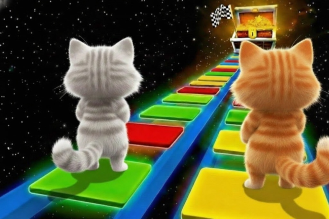 🐱 AY MI GATITO GLASS BRIDGE 🐱 screenshot