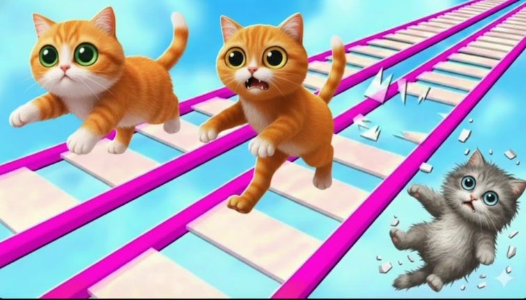 🐱 AY MI GATITO GLASS BRIDGE 🐱 screenshot