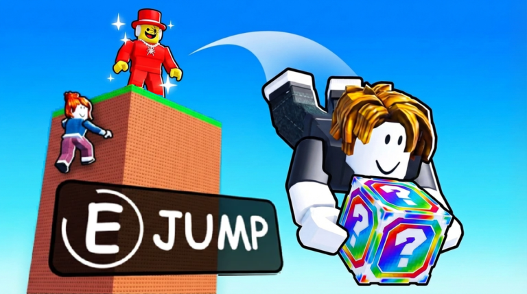 Climb Ladder For Lucky Blocks screenshot