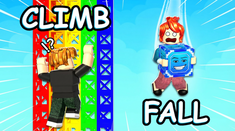 Climb Ladder For Lucky Blocks screenshot