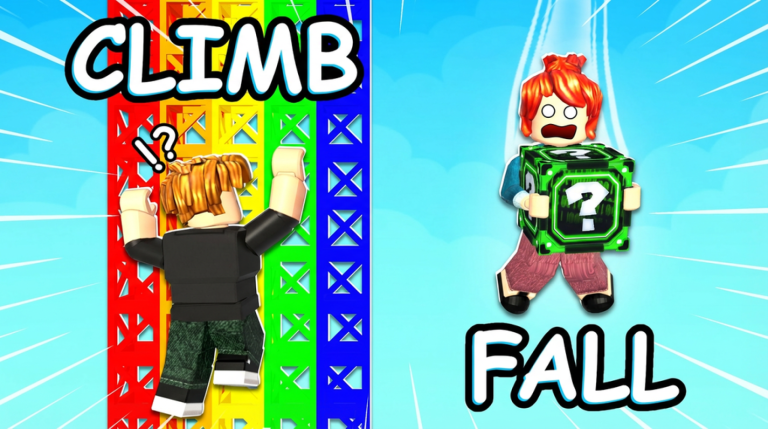 Climb Ladder For Lucky Blocks screenshot