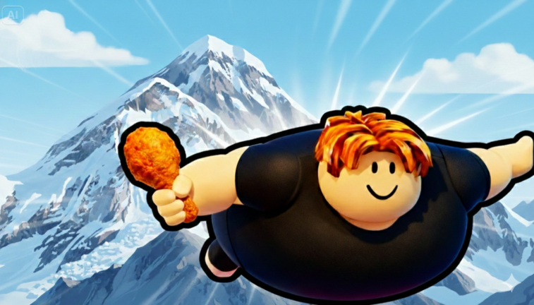 [UPD 2 🤖] Get Fat and Fall! 🍔 screenshot