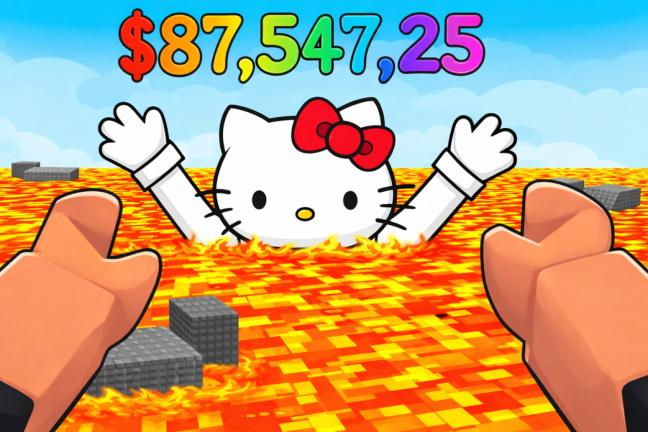 [🎀] Survive Lava for Kittys 🌋 screenshot