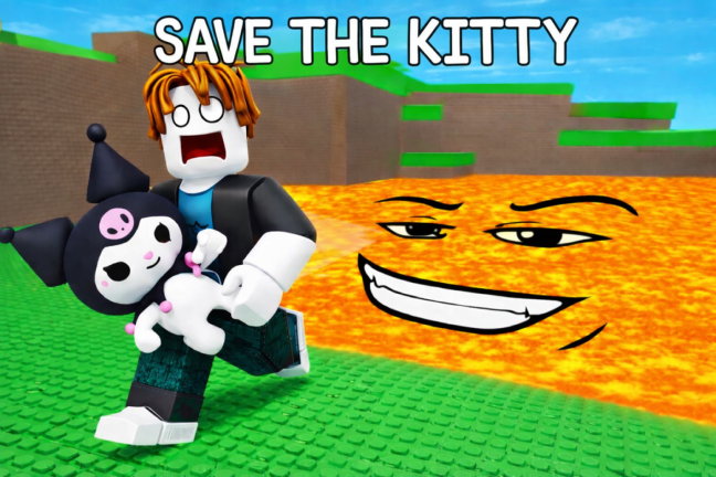 [🎀] Survive Lava for Kittys 🌋 screenshot