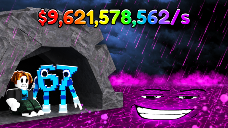 Survive ACID RAIN for Brainrot! ⛈️☠️ screenshot