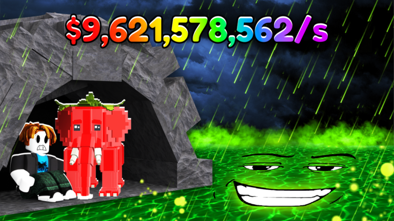 Survive ACID RAIN for Brainrot! ⛈️☠️ screenshot