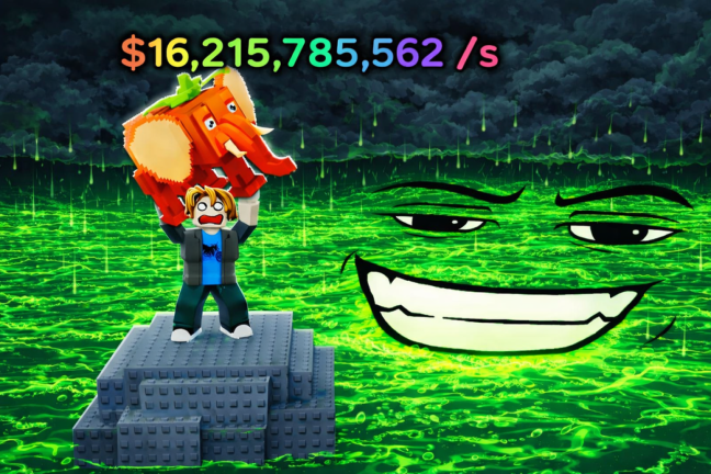 Survive ACID RAIN for Brainrot! ⛈️☠️ screenshot