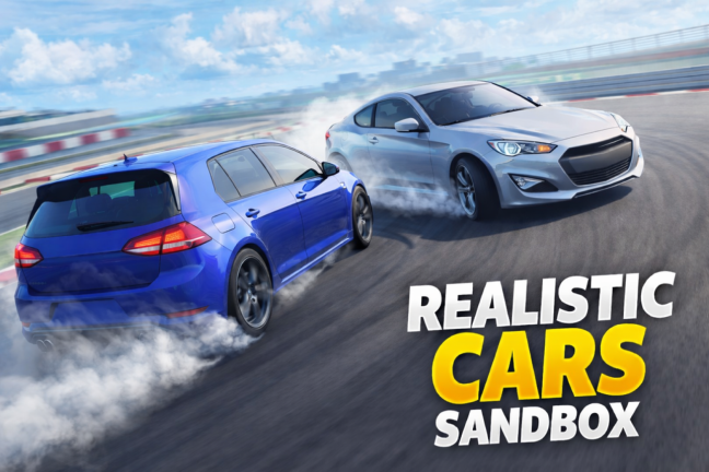 Realistic Car Sandbox 🏎️ DRIVE & TEST screenshot