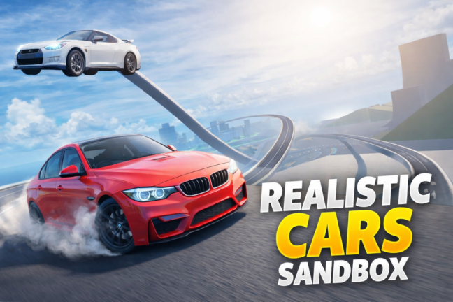 Realistic Car Sandbox 🏎️ DRIVE & TEST screenshot