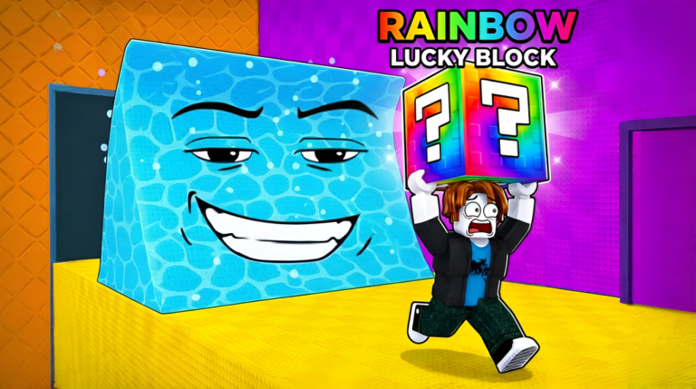 Jump To Lucky Blocks! screenshot