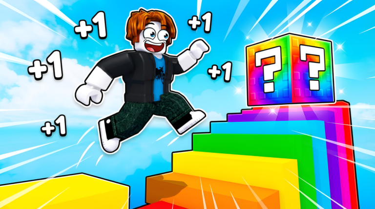 Jump To Lucky Blocks! screenshot