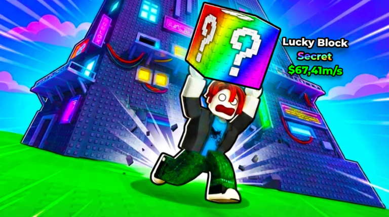 Jump to Break Lucky Blocks! screenshot