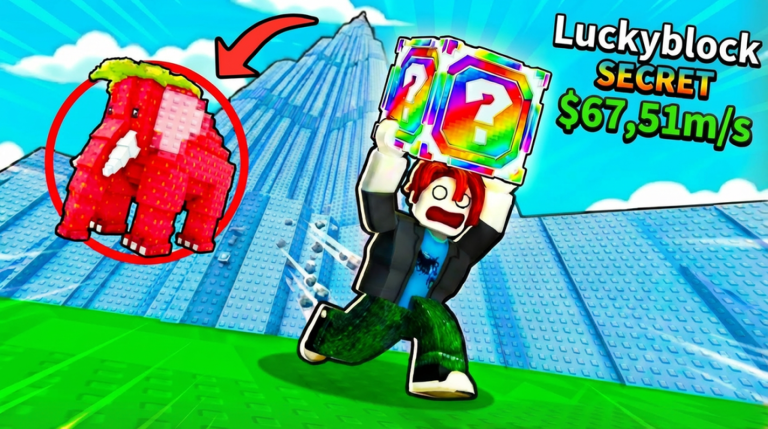 Jump to Break Lucky Blocks! screenshot