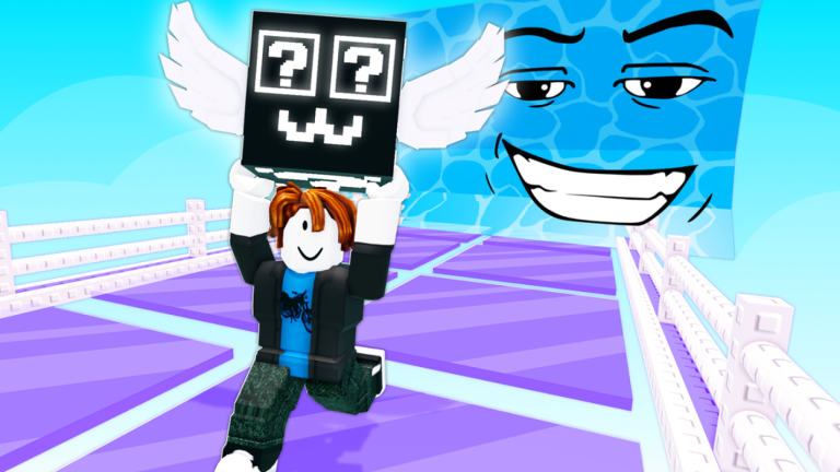 Tsunami Glass Bridge For Lucky Blocks! screenshot