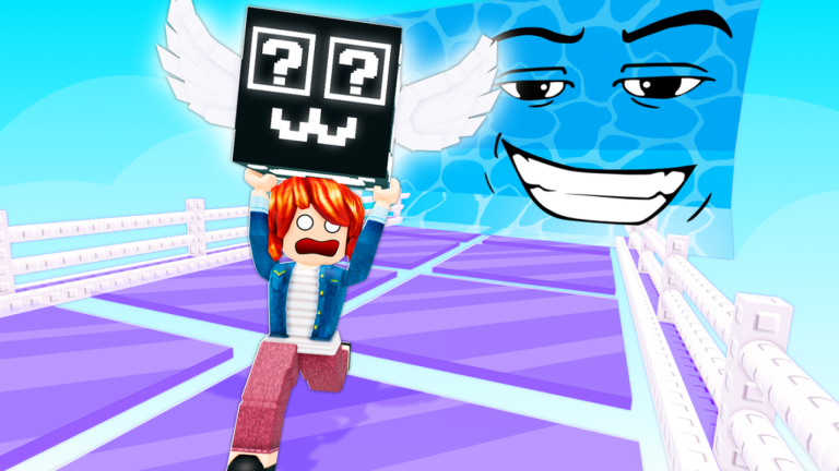 Tsunami Glass Bridge For Lucky Blocks! screenshot