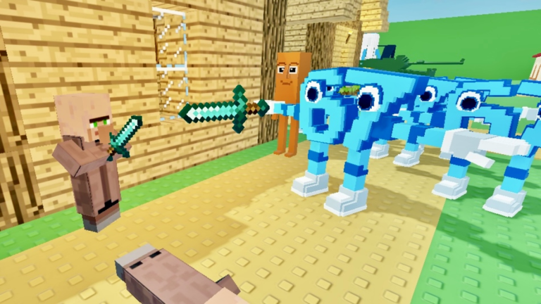 Village vs Brainrot screenshot