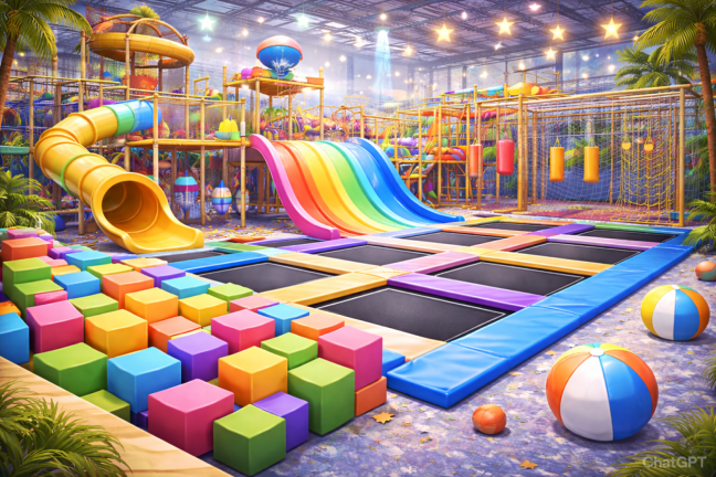 Best Roblox Indoor Playground And Trampoline Park screenshot