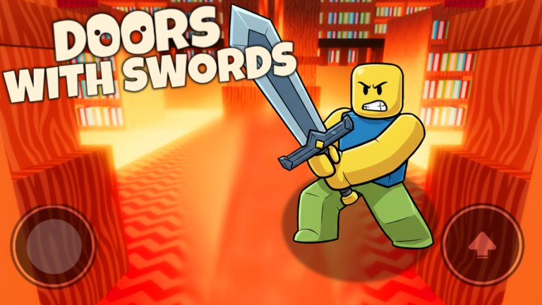 Doors but Kawaii with Swords screenshot