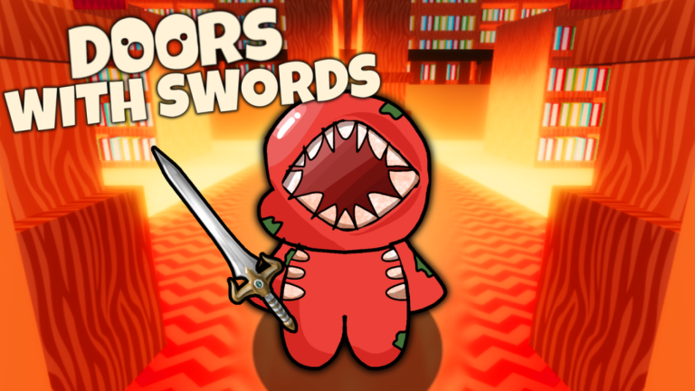 Doors but Kawaii with Swords screenshot