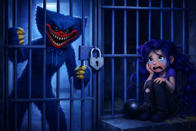 🌹 POPPY PLAYTIME PRISON RUN OBBY 🌹 screenshot