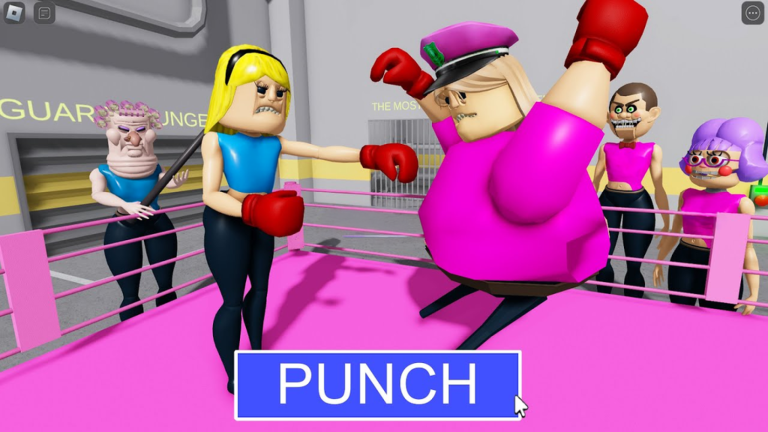 BOXER WOMAN PRISON RUN! (Obby) screenshot