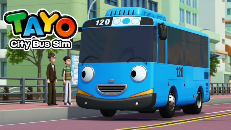 🚌 Tayo City Bus Sim screenshot
