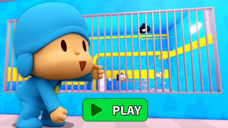 🧢POCOYO PRISON RUN! (Obby) screenshot