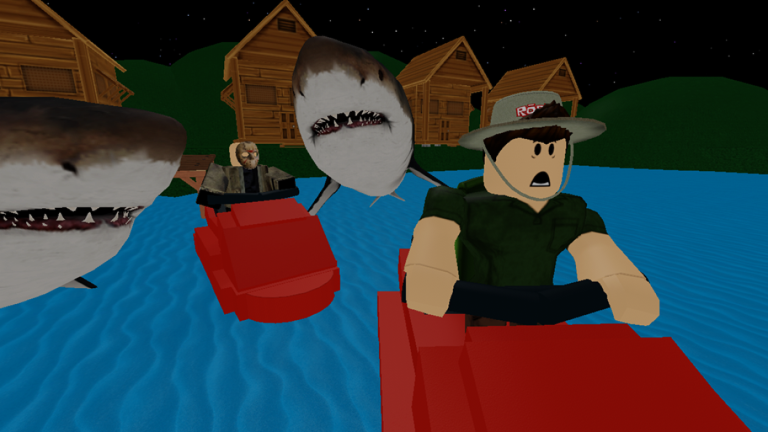 (SCARY) Escape Camp Roblox Obby!  screenshot